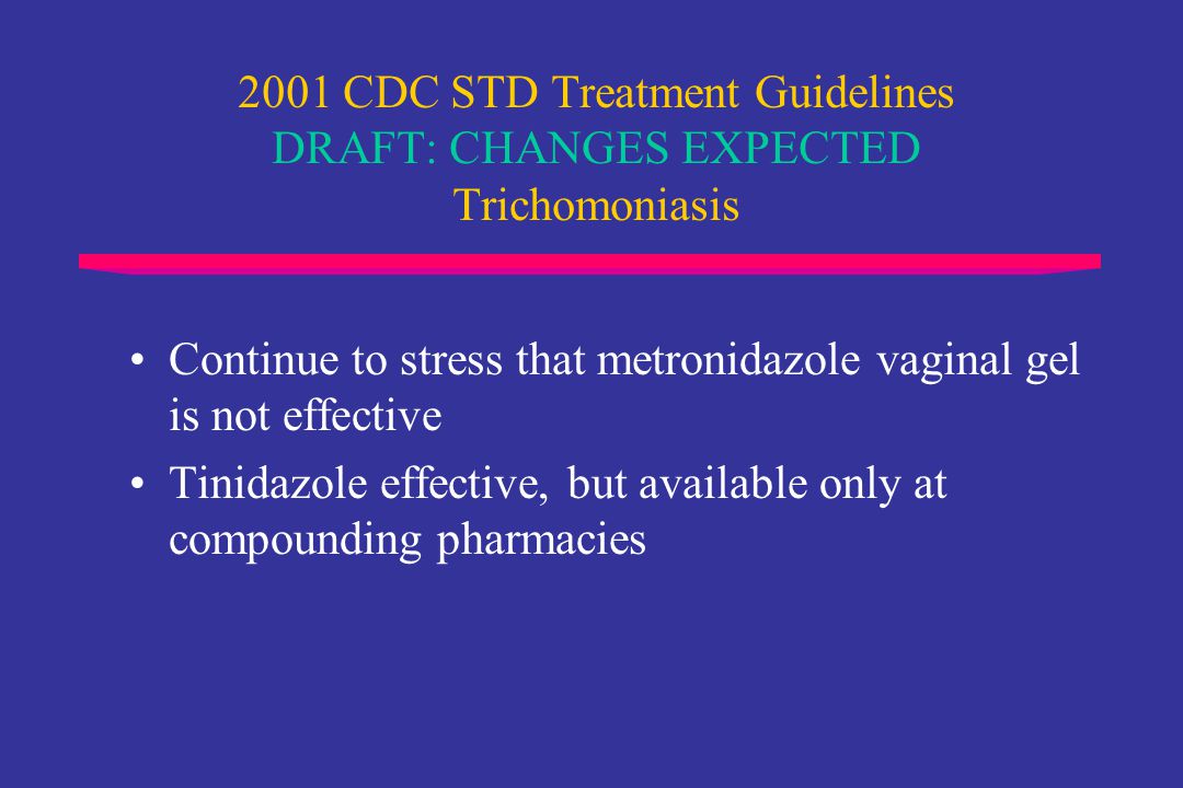 Tinidazole std names